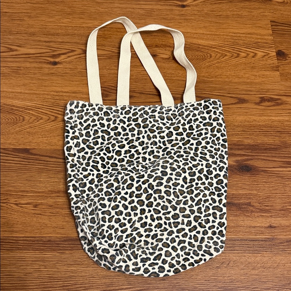 Leopard Print Tote Bag